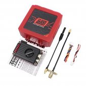 Maple Leaf Antenna + MAX SOLO 2.5W Analog Image Transmission / TANK MAX SOLO Image Transmission CNC Shell 2.5W High Power FPV Traverse Aircraft Fixed Wing Long Range Navigation