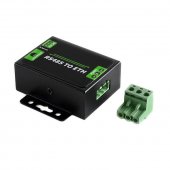 Industrial RS485 to Ethernet Converter, Dual Serial Ports, Easy-to-use, High-speed, Low-power, High-stability, Upgradable