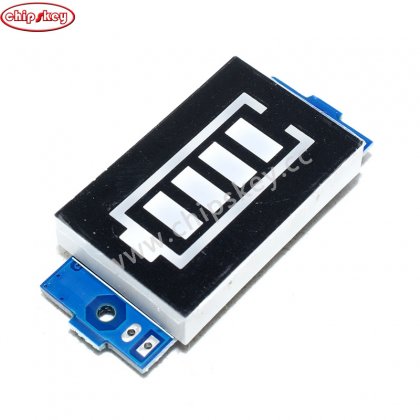 7S lithium 3.7V, full 4.2, blue display ,Electric vehicle, battery level display