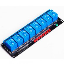 Microcontroller development board 8 Channel relay Shield supports AVR/51/PIC For Arduino