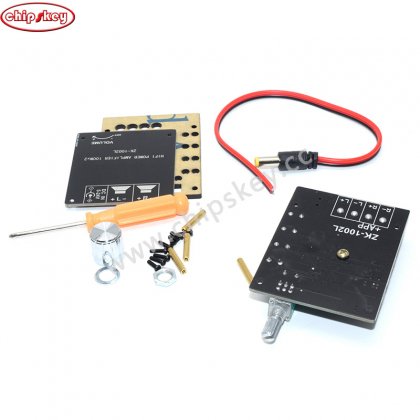 ZK-1002L 100WX2 Mini Bluetooth 5.0 Wireless Audio Power Digital Amplifier Board Stereo Amp DC 12V 24V