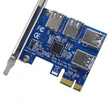 4 Port PCI-e PCI PCI-EX1 to PCI-EX16 riser card Adapter
