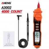 ANENG A3002 Digital Multimeter Pen Type 4000 Counts AC/DC Voltage Resistance Diode Continuity Non Contact Tester Tool thc pen