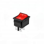 KCD4 Round Switch/ I/O Switch /4pins 2Positions 15A 250V Switch