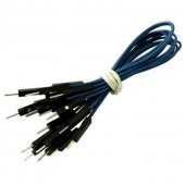 CAB_M-M 10pcs/set 30cm Male/Male Dupont Cable Blue For Breadboard