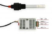 0-44000 uS/cm 0-5V output with electrode EC Sensor