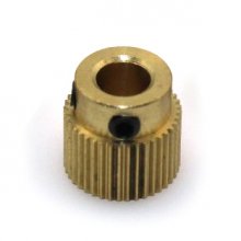 3D printer extruder feed special gear drive gear Feed Gear 40tooth ID:5mm OD:11mm H:11mm M3 hexagonal screw fixation