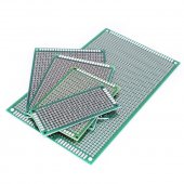 12*18cm 2.0mm Double Side Prototype PCB Universal Printed Circuit Board