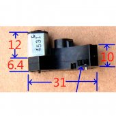 DC Worm Gear Motor Reduction Gear Box 5137-3