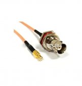 BNC Female Jack switch male MCX connector convert Plug RG316 6inch