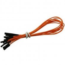 CAB_F-F 10pcs/set 10cm Female/Female Dupont Cable Orange For Breadboard