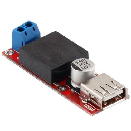 DC 7V-24V To DC 5V 3A USB Output Converter Step Down Module KIS3R33S