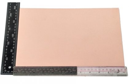 20*30cm 1.6 thick single-sided fiberglass copper plate FR4 fiberglass board PCB copper plate circuit board