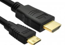 Mini HDMI to HDMI 1M Cable