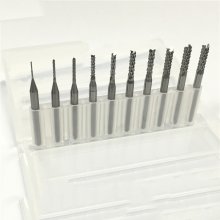 PCB Bits Carbide Engraving Milling Cutter for CNC Rotary Burrs(0.8,1.0,1.2,1.4,1.6,1.8,2.0,2.4,2.5,3.0mm)