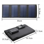 Foldable Portable Solar Charger Solar Panel Battery Charger 20W 5V
