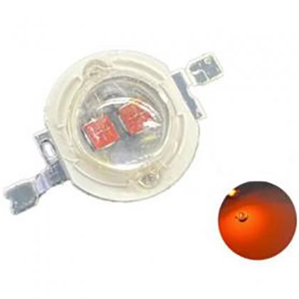 5W dual core orange 600-606nm2.2-2.4V