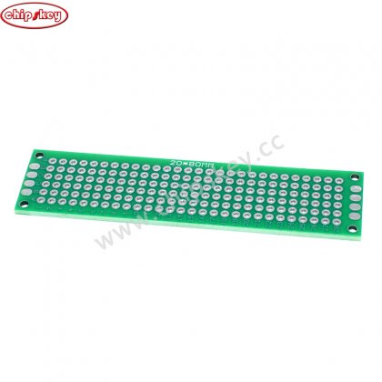 2x8cm Double Side Prototype PCB Universal Printed Circuit Board