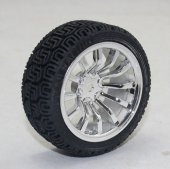 65MM Wheel Silver