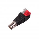 Spring Terminal Connector T0 BNC Male Adapter