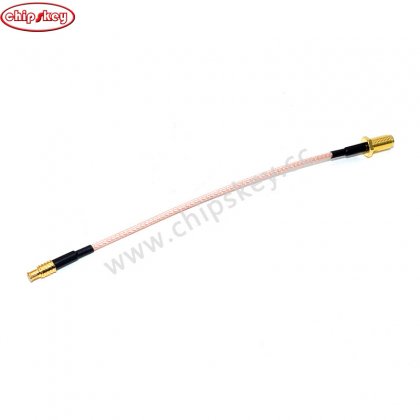 SMA-K Female inside to MCX-J Male inside 15CM RG316 Cable