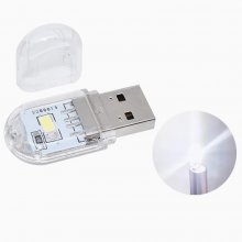 1 LED White Double Side / USB LED Book Lights LED Bulb 5V Power Input White 5000-6500K USB Night light