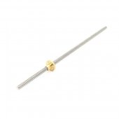 T8-2-D8 screw; Screw diameter of 8mm 8mm pitch 2mm lead screw length 300mm