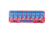8 Channel 5V relay with Optcoupter, each Channel can cutover high/low Level