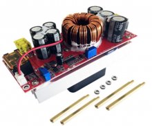 1500W 30A high power DC-DC constant voltage constant current boost power supply module 12/24/48v turn 48/60/72V