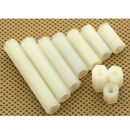 M3*35 Hexagon Female-Female Nylon column Price:100pcs