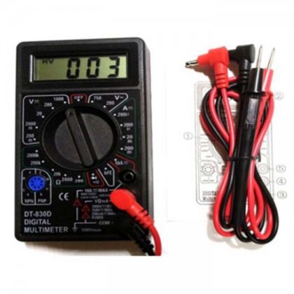 DT830D Multimeter With Buzzer