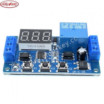 12V 1 ChannelsDelay Relay Trigger delay on and off time cycle timer switch board