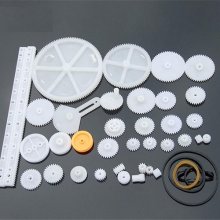 Plastic Shaft Rack Reduction Worm Gears Belt Pulley DIY For Robot 34 kinds