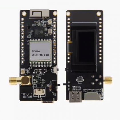 SX1276 915MHz / T3S3 V1.0 ESP32-S3 LoRa 2.4G Development Board WiFi Bluetooth Wireless Module 0.96 Inch OLED Display Type-C