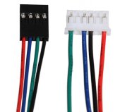 Dupont 4Pins to XH2.54 6pins 100CM Cable For stepper Motor