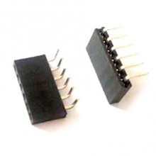 1*6P 2.54mm Bent Pin Header Female Connector Plug