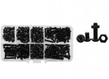 head ISO7380 M3 170 pcs M3*6mm 20pcs M3*10mm 20pcs M3*12mm 10pcs M3*16mm 10pcs M3*20mm 10pcs M3 Nuts 100pcs