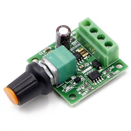 Low Voltage DC 1.8V 3V 5V 6V 12V 2A Motor Speed Controller PWM