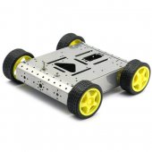 Arduino 4WD Lightweight/all-wheel-drive Robot Car/smart Car Chassis/electronic Competition Platform