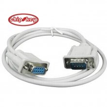 1M DB9 M/F Serial Extension Cable RS232