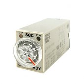 H3Y-2 AC110V 5A 2.0-60 Seconds Time Timer Relay 8pin 60S with PYF08A Base