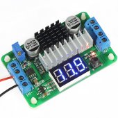 LTC1871 Blue LED Volmeter Didplay 3.5V-30V DC Volt Converter Module Step Up 5V/12V Regulated Voltage Supply