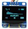 0.96 inch IIC/I2C Communication 12864 OLED Blue LCD Module4pin