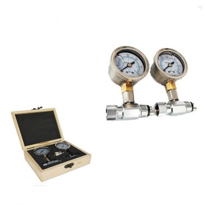 Dental Chair Air Unit Compressor Pressure Relief Valve Manometer Dental Air Pressure Gauge