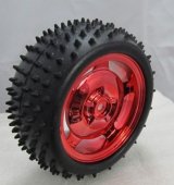 85MM*38MM Anti Slip Wheel Red