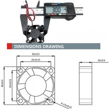 3010 Fan 5V for Raspberry PI