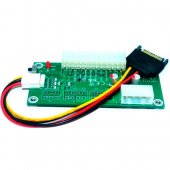 Dual Power Supply Adapter Card Similar Add2PSU ,Sync line 24Pins for Bitcoin mining ATX24PIN