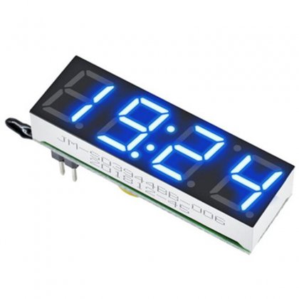 Blue/High precision R8025 replaces DS3231 digital clock/LED digital tube electronic clock luminous on-board clock temperature