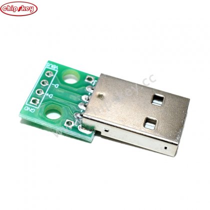 USB2.0 Male to 4P DIP switch DIP adapter board