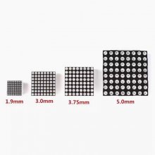 5MM, dot matrix 8 * 8 dot matrix, 5MM, bright red, red 60 * 60MM , Common Anode